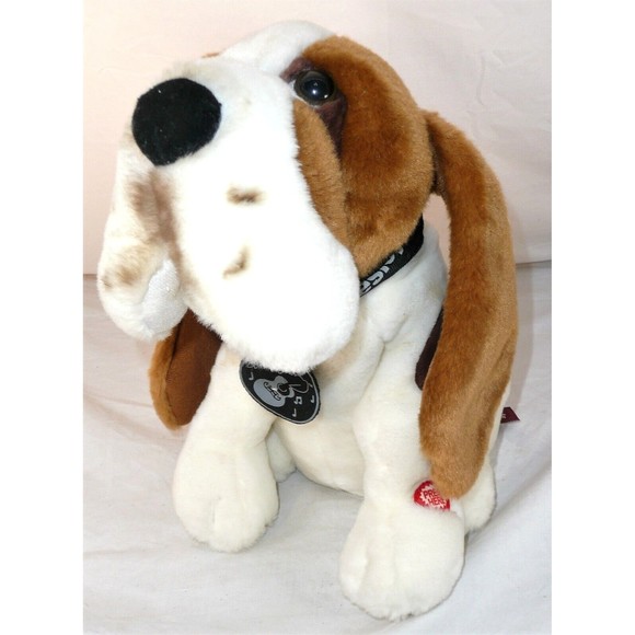 Prefered Plush Toys Plush Basset Hound Elvis Presley Dog Not
